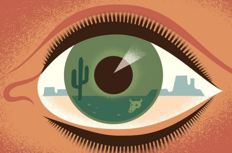 جفاف العين 768x509